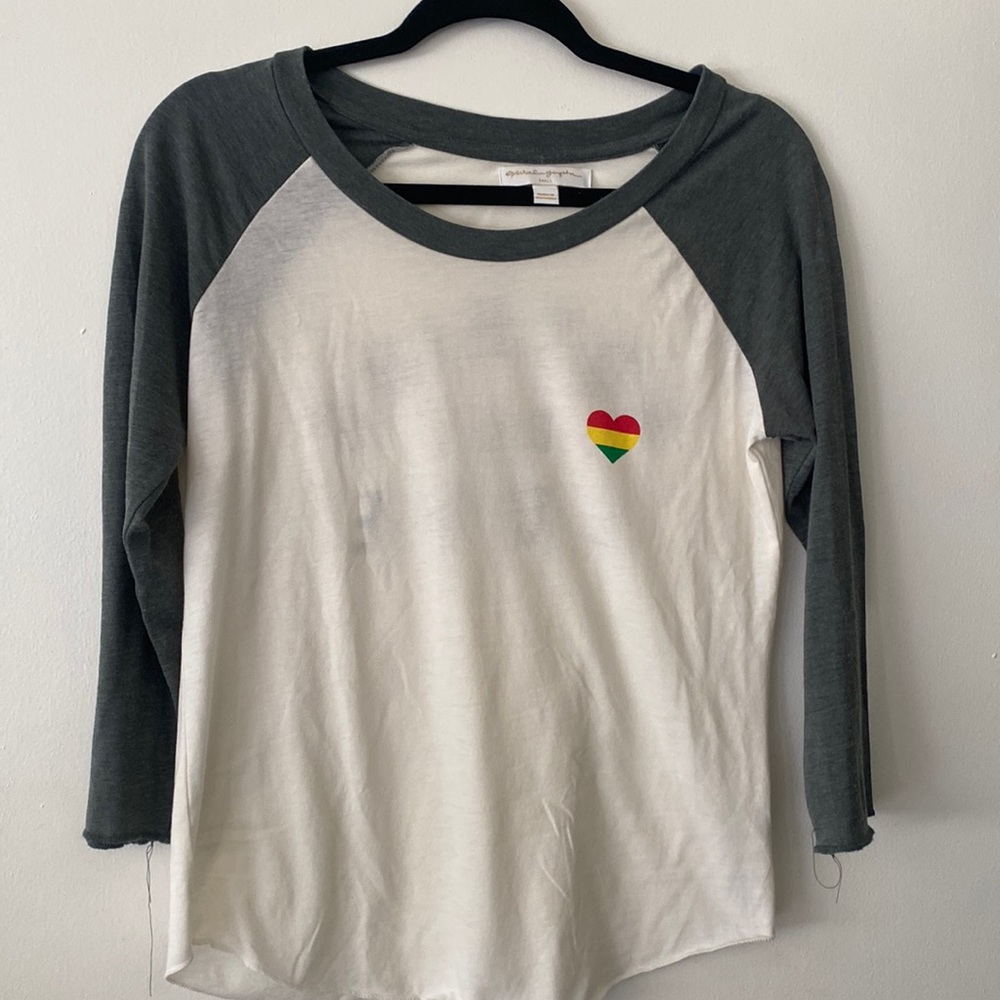 Cute baseball style shirt